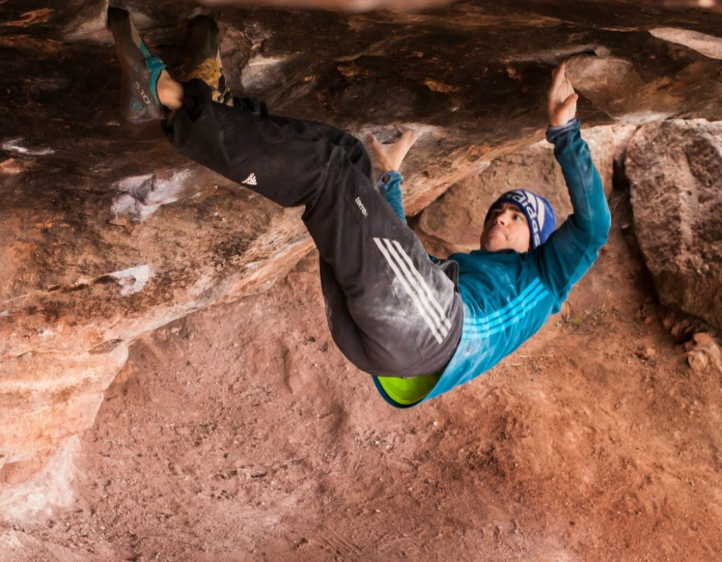 Sending Fantasia, Climbing V13