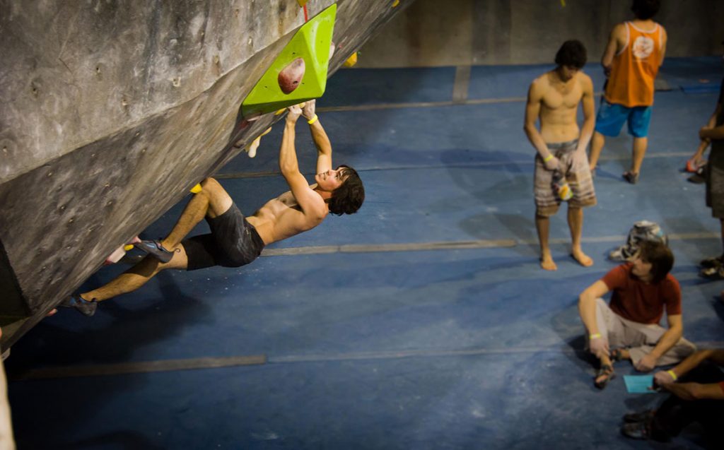 American Ninja Warrior Wolfpack Ninja Ian Dory is a top professional rock climber AND a focused student!