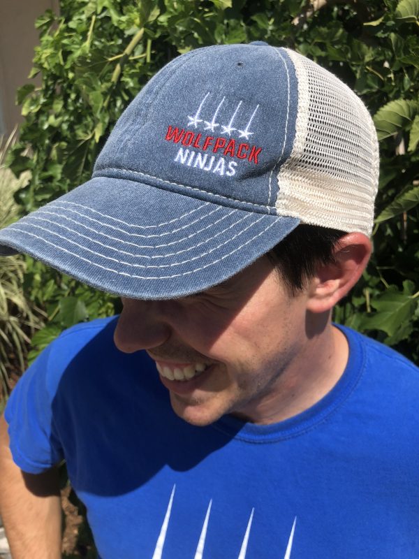 Wolfpack Ninjas Denim Cap